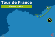 Display Race map