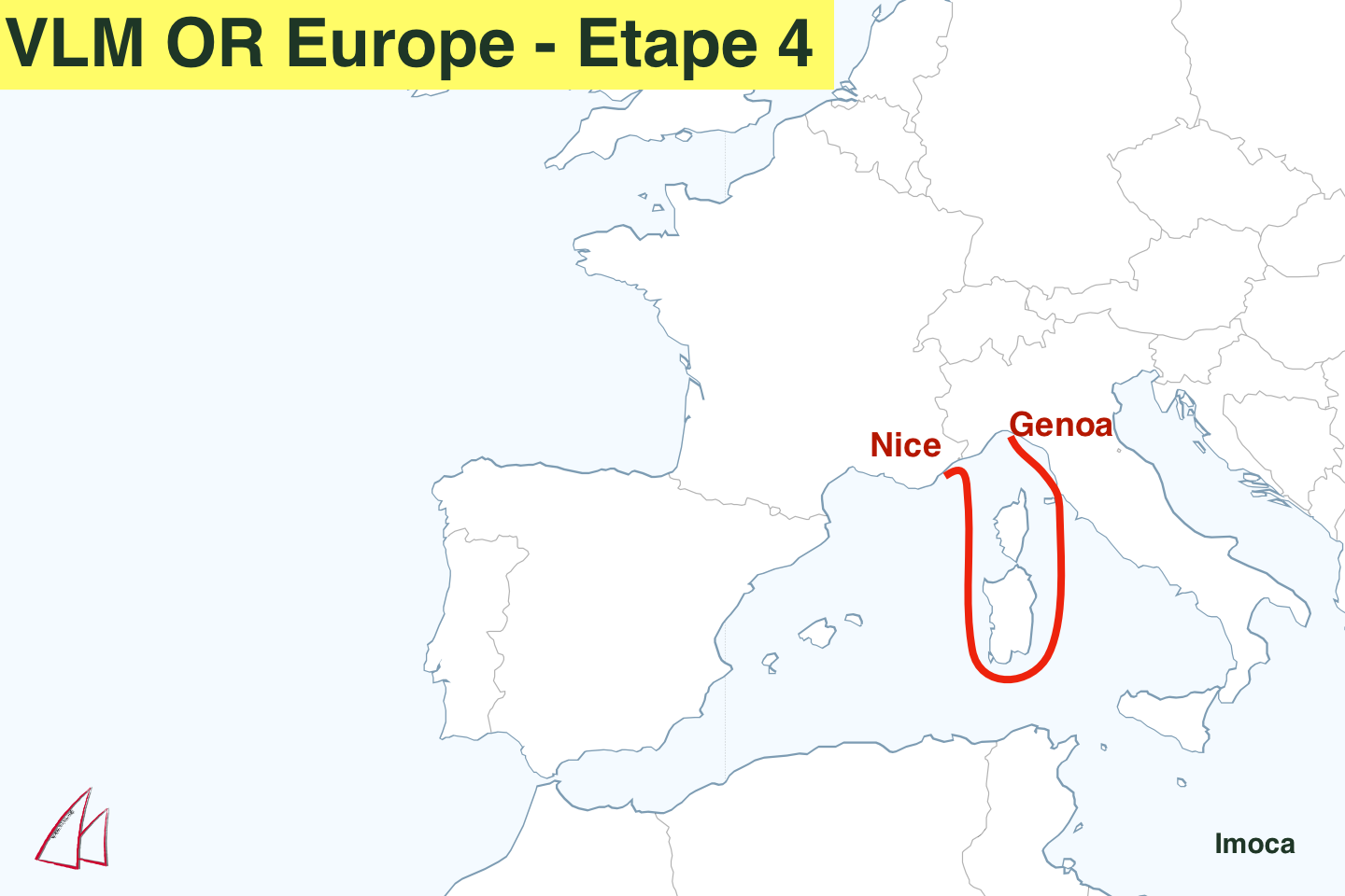 Display Race map